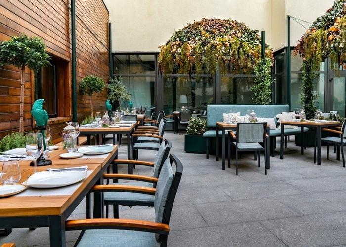 Terrace Cristal + Granito + Teca Vincci Soho 4* Madrid Terrace Cristal + Granito + Teca Vincci Soho 4* Madrid