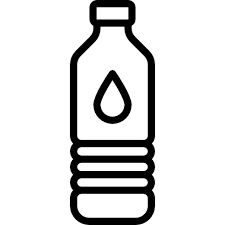 Botella de agua mineral de bienvenida  Vincci Soho 4* Madrid
